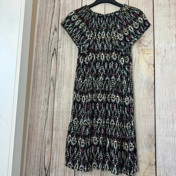 Loft Womens Tiered Swing Dress size Large Tall - Picture 12 of 13